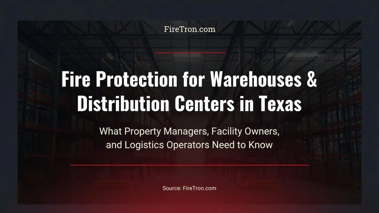 Distribution Fire Protection Warehouse Fire Protection in Texas: The Essential Guide
