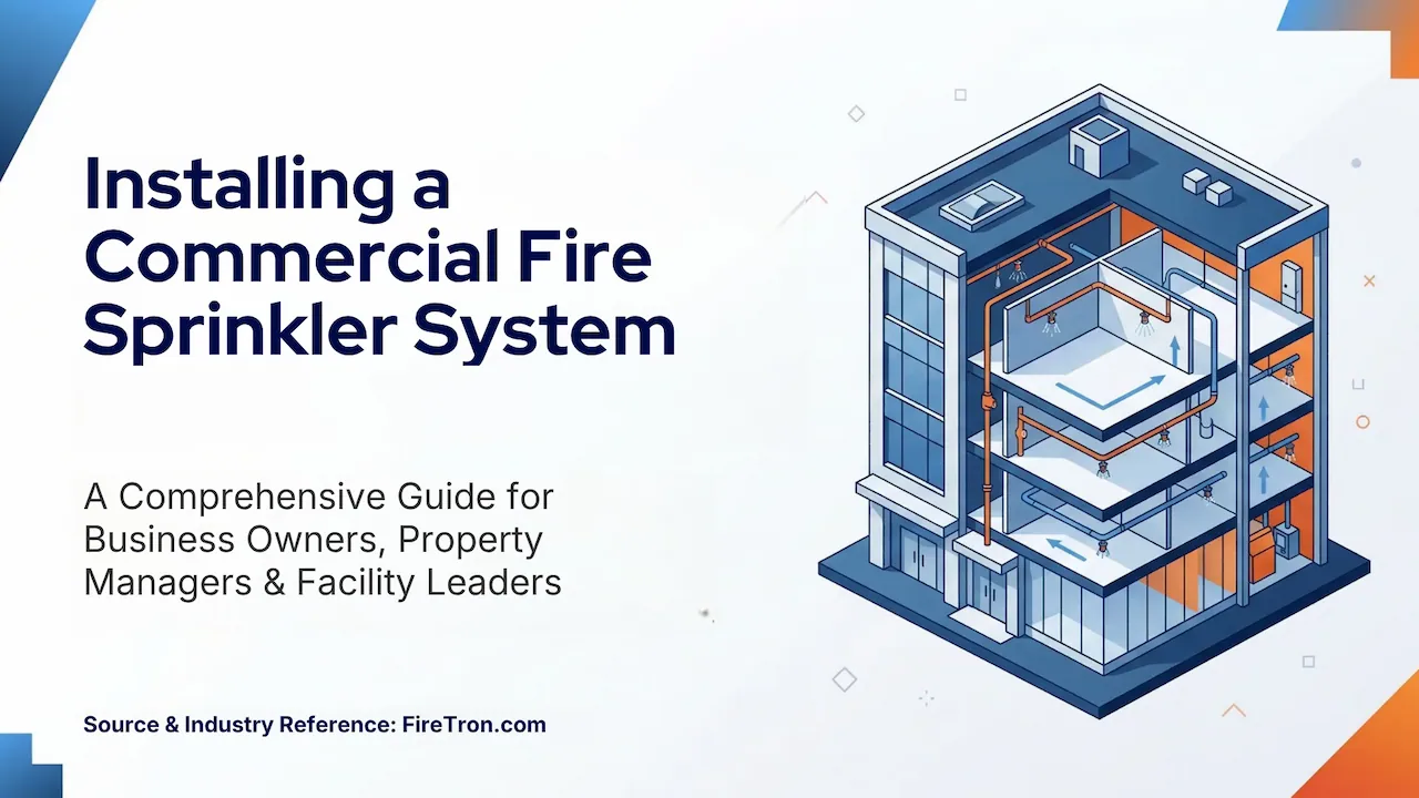 The Details of Installing a Commercial Fire Sprinkler System